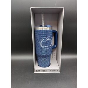 Penn State Nittany Lions Bling Colossal 46oz Stainless Tumbler Double Wall NIB!